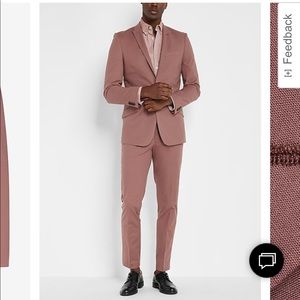 Men’s Cotton Blend Suit from Express. Excellent condition. Worn once.